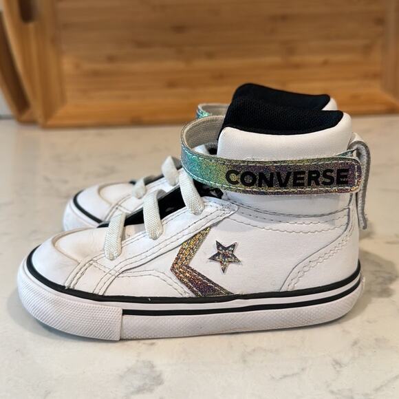 Converse Problaze Iridescent High-Top Sneaker toddler size 7 casual unisex - Picture 4 of 8